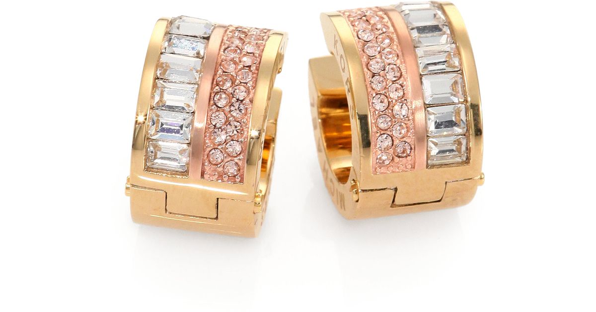 michael kors huggie earrings