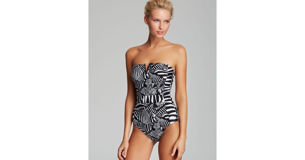 zebra one piece swimsuit