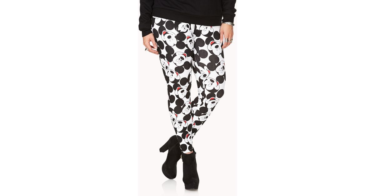 Plus Size Mickey Mouse Leggings 