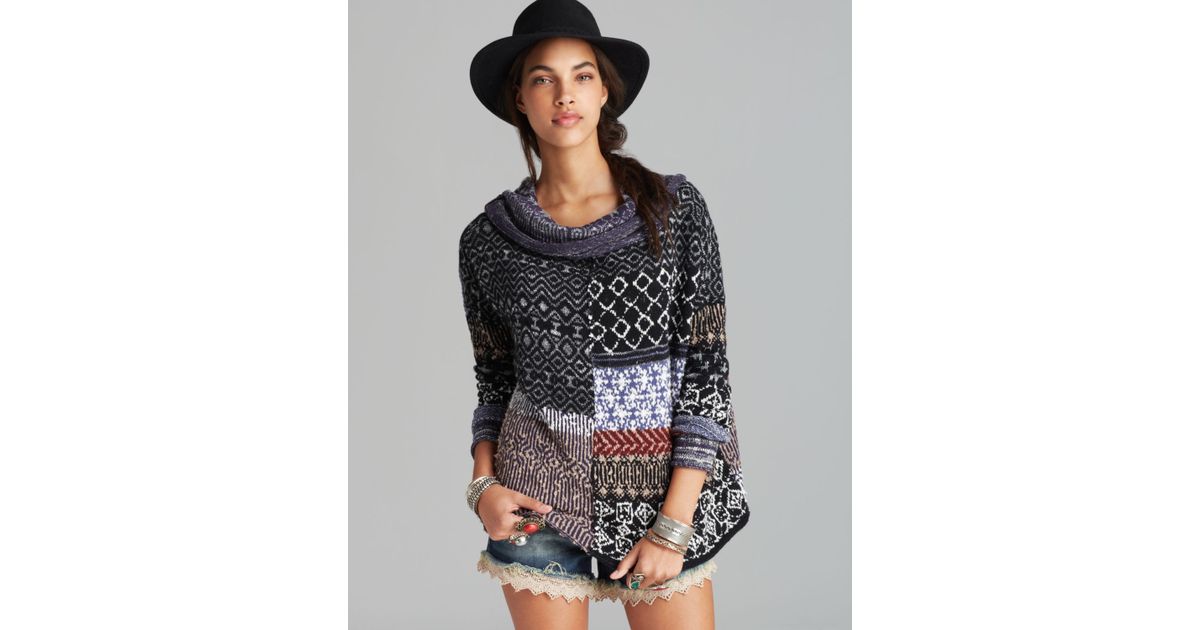 Free People Pullover Patchwork Favorite | Lyst