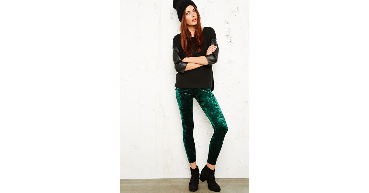 Urban Outfitters Crushed Velvet 