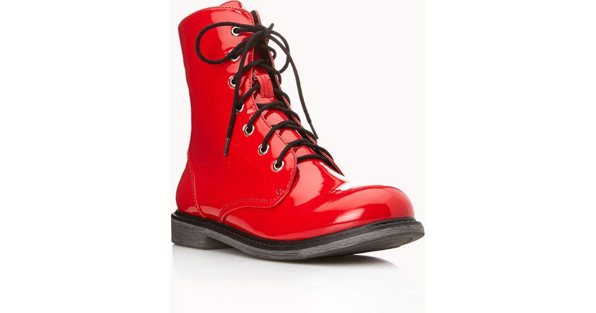 forever 21 red boots