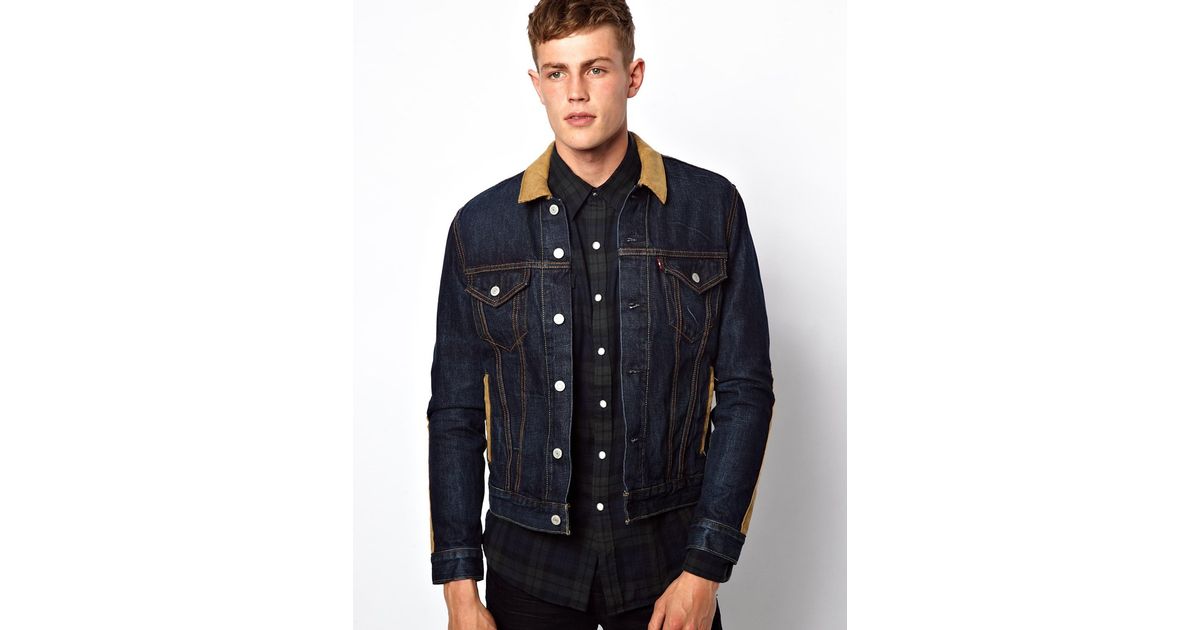 levi's blanket lined trucker jacket
