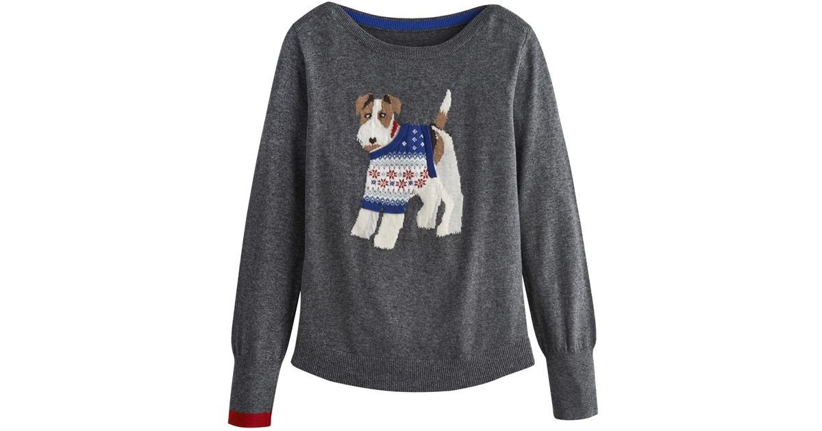 joules christmas jumper dog