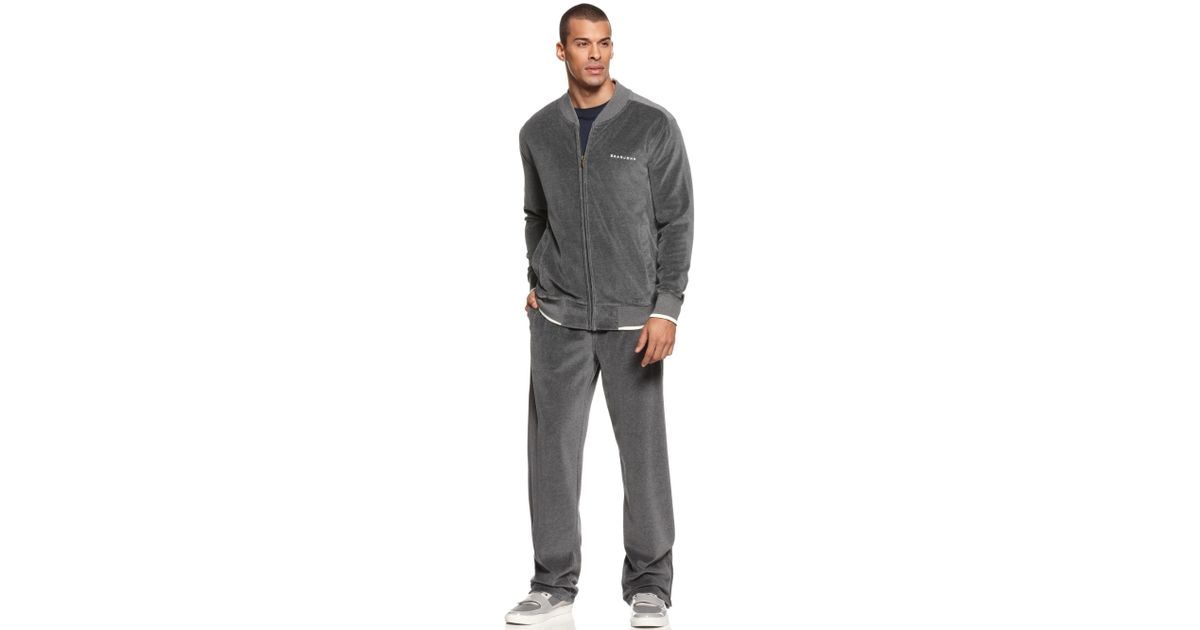 velour suit sean john