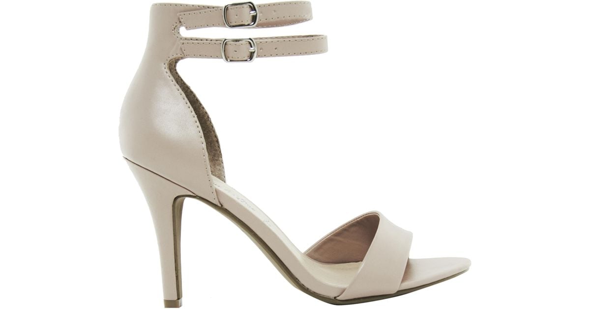 Lyst - Asos New Look Taste Nude Single Sole Sandals in Natural