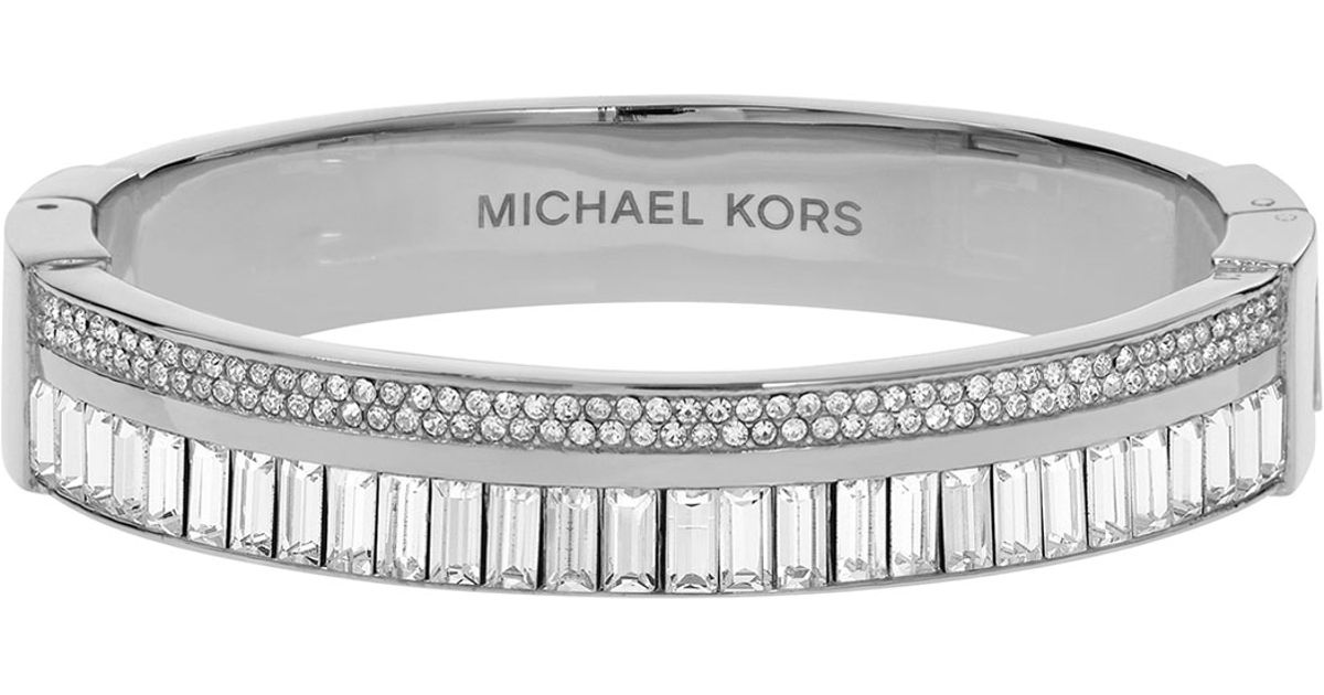 michael kors bangle silver