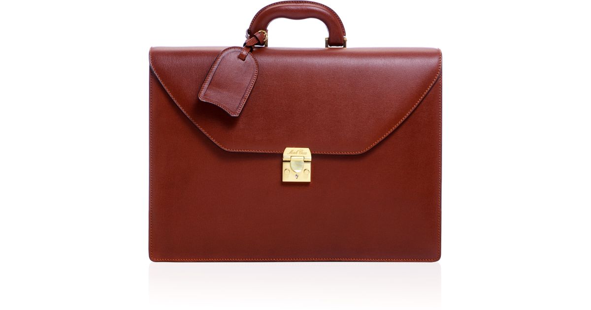 mark cross briefcase