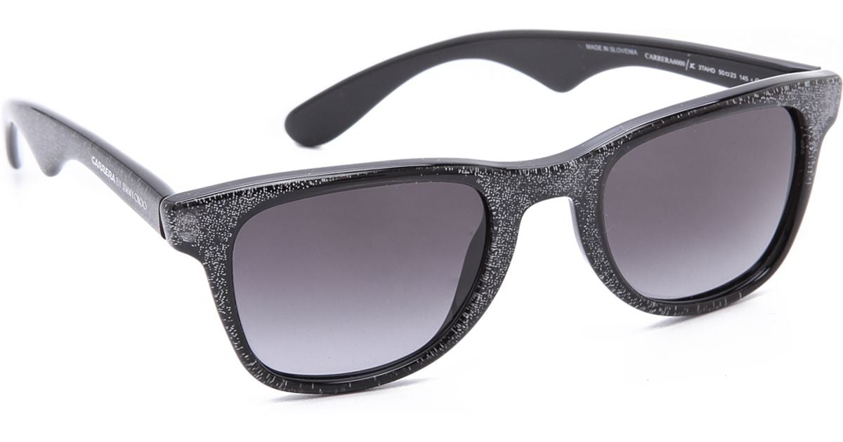 Carrera By Jimmy Choo Glitter Sunglasses in Gray Lyst