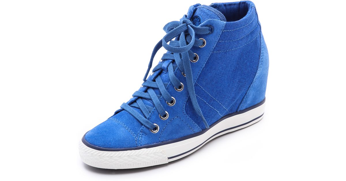 dkny christina wedge sneakers