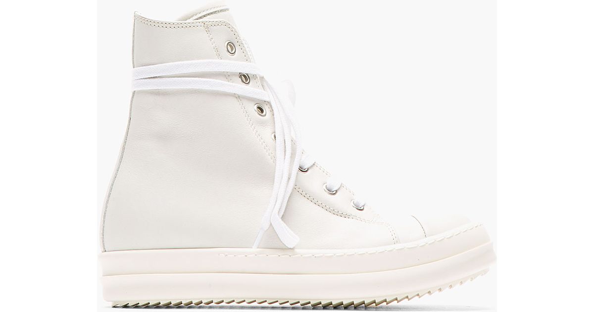 rick owens ramones white