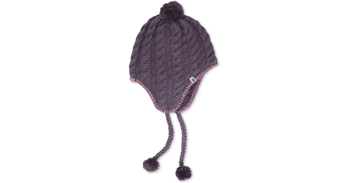 north face earflap beanie