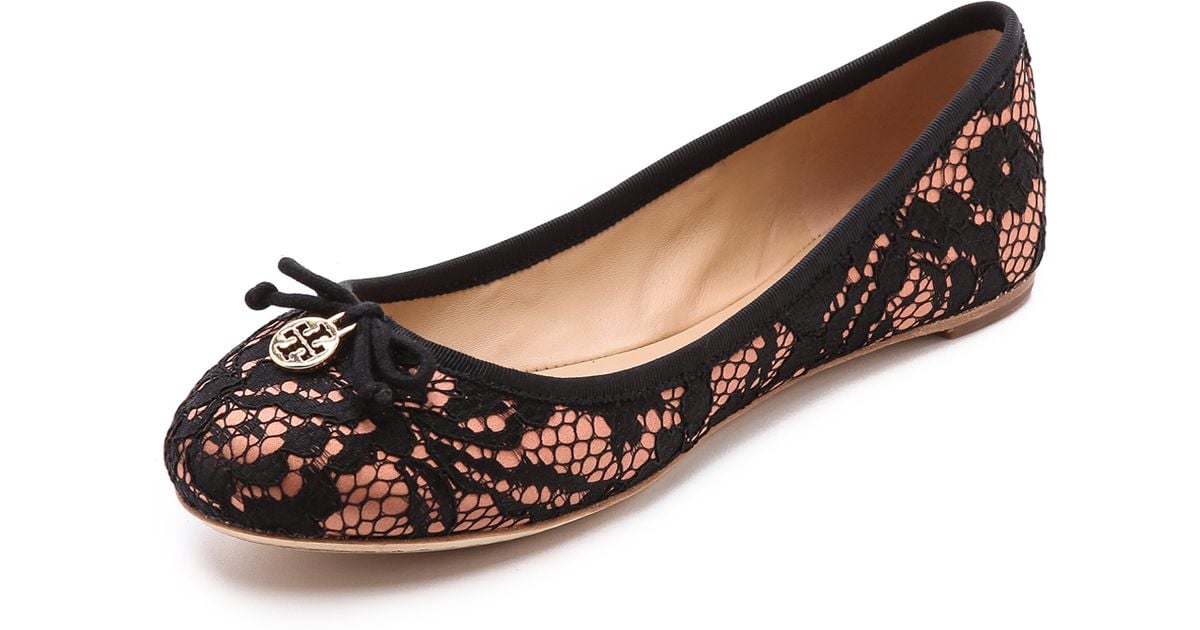 Tory Burch Chelsea Lace Ballet Flats in 