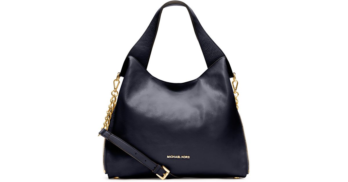 michael kors tote bag navy