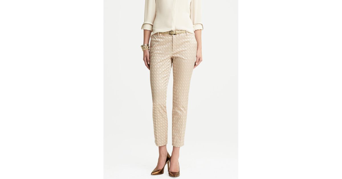 Banana Republic Camden Fit Beige 