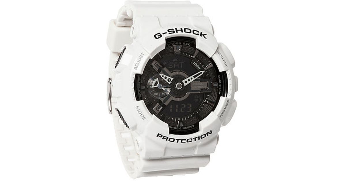 g shock ga 110 white
