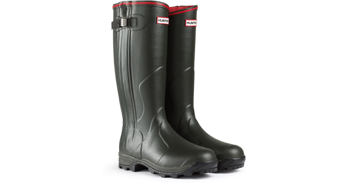 zip up hunter boots