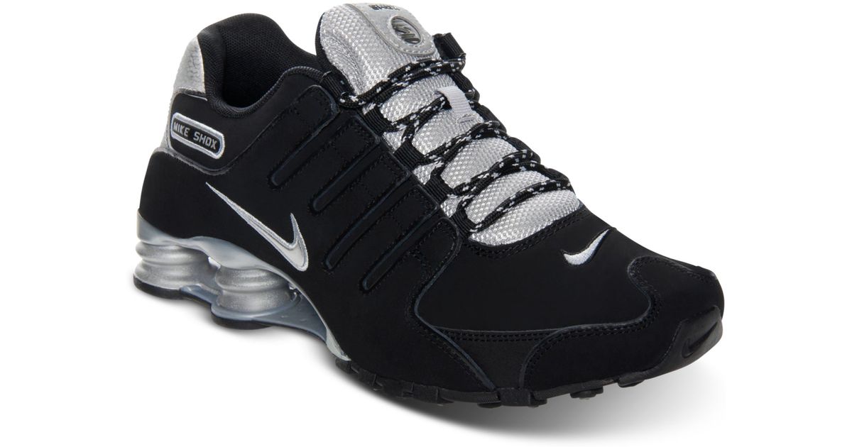 Nike Mens Shox Nz Eu Running Sneakers From Finish Line in Black for Men -  Lyst