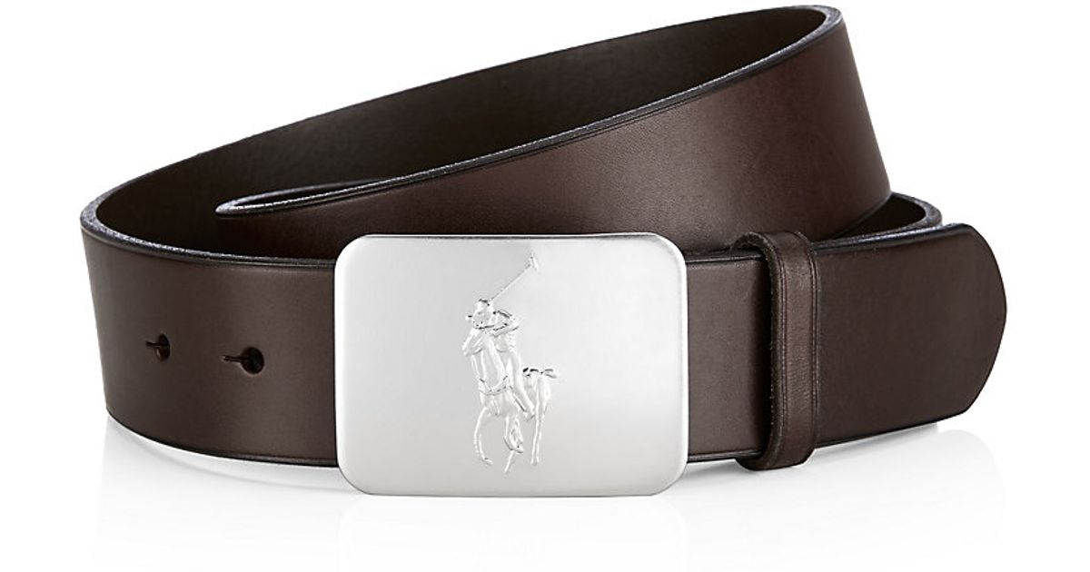 polo ralph lauren plaque belt
