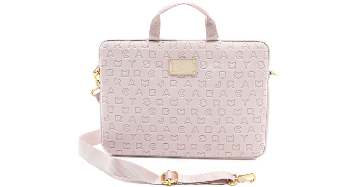 Marc By Marc Jacobs Dreamy Logo Neoprene 15 Computer Commuter Case in