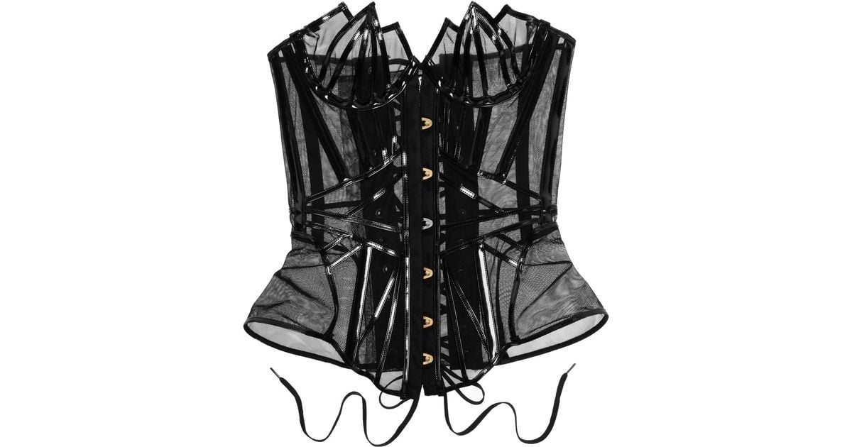 tulle corset