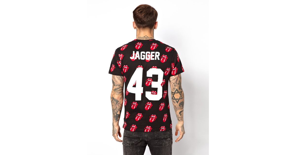 ELEVEN PARIS Synthetic X Les Artists Jagger Tshirt in Black for Men - Lyst