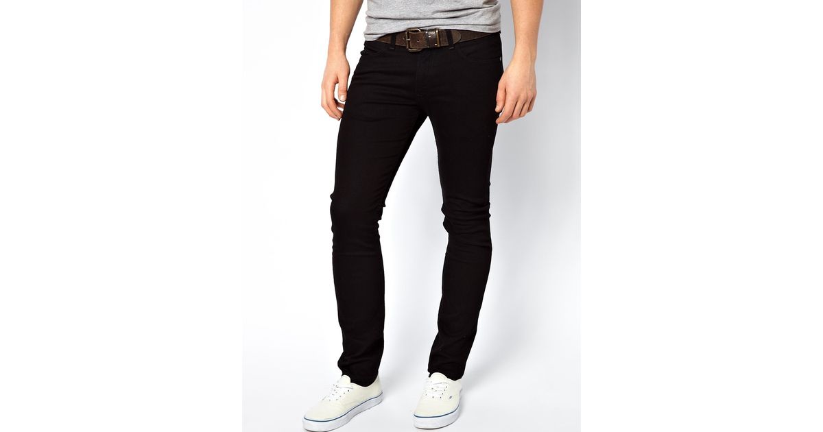 lee jeans luke black