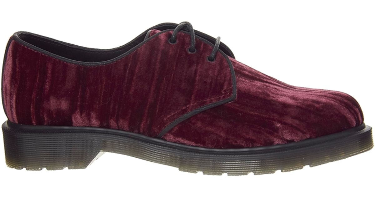crushed velvet doc martens