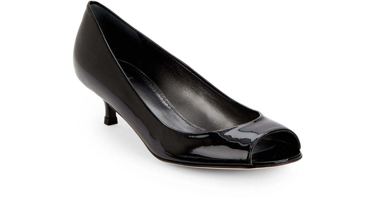 stuart weitzman leather heels