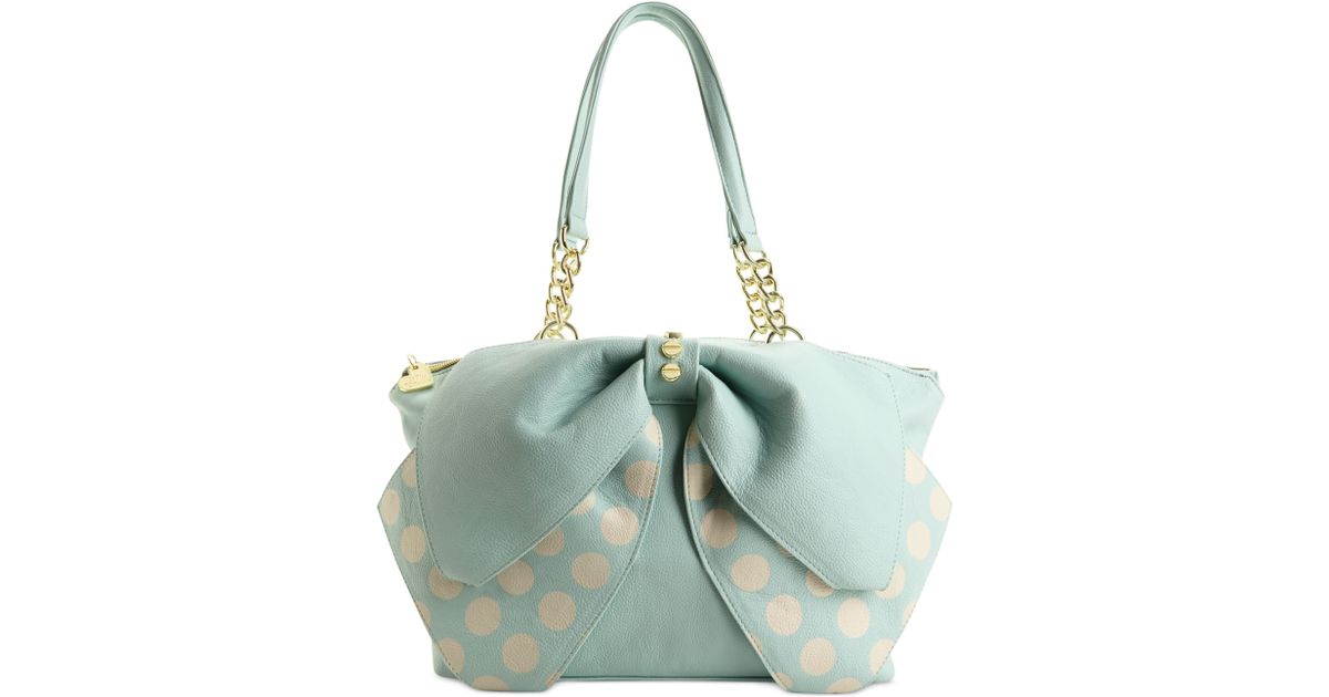 Betsey johnson shop wallet with bow
