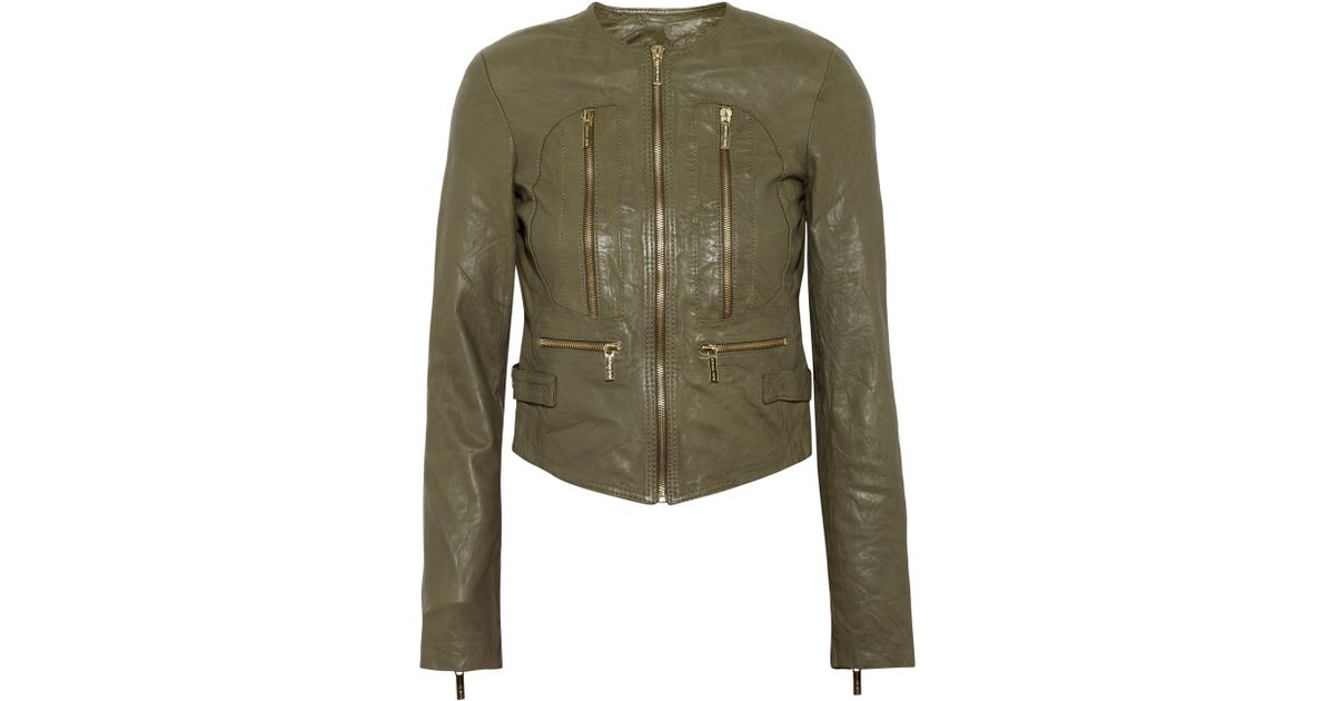 michael kors army jacket