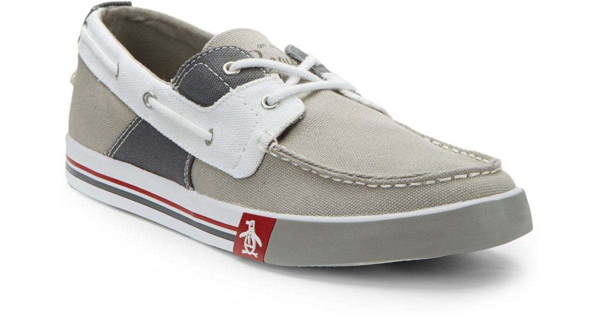 penguin boat shoes