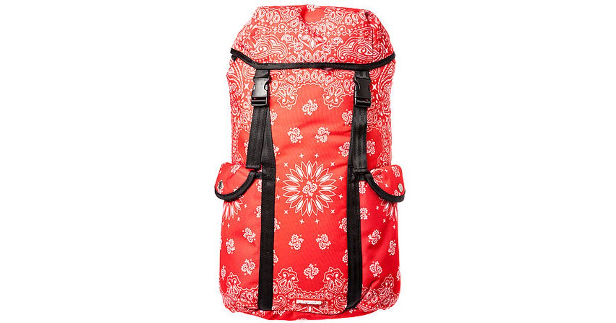 Sprayground The Bandana Recon Backpack in Red for Men - Lyst