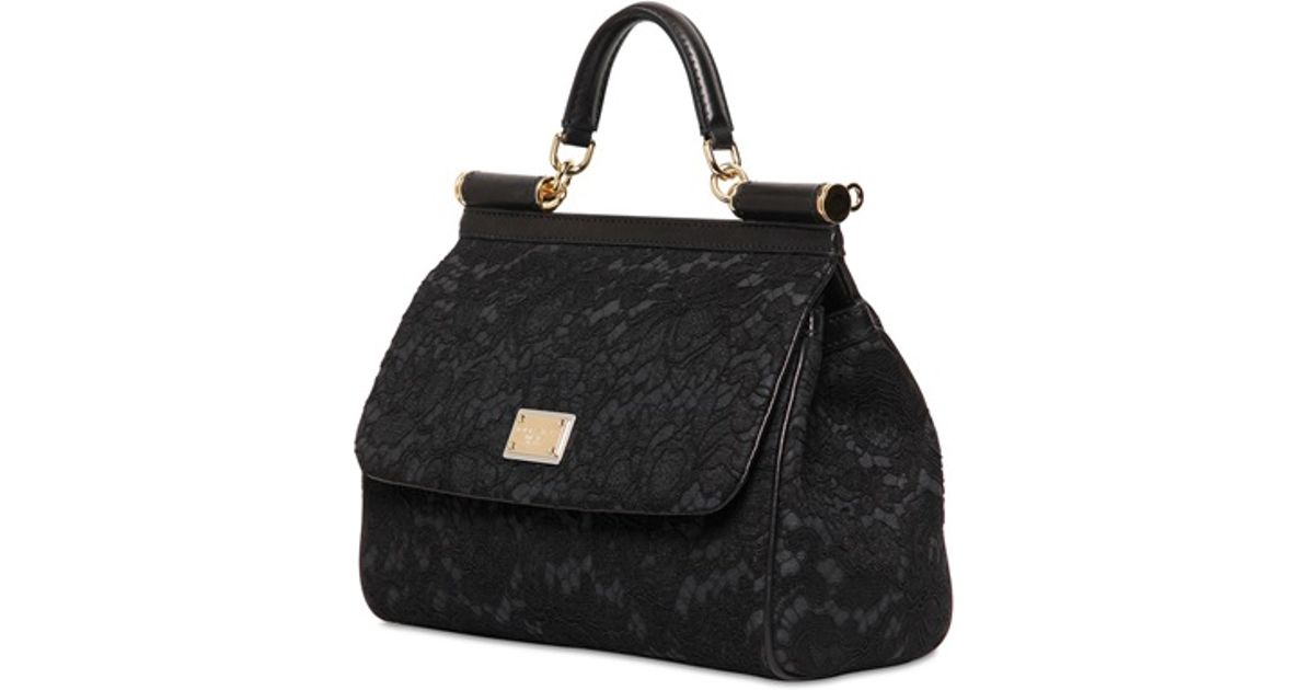black lace bag
