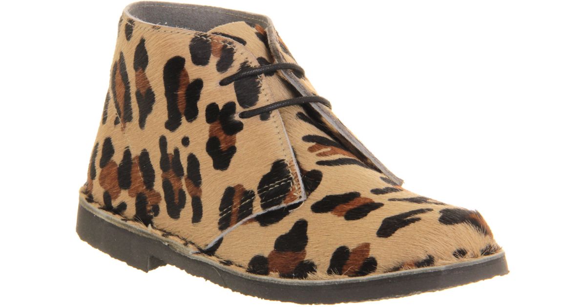 Office Uphill Desert Boot in Leopard (Brown) - Lyst