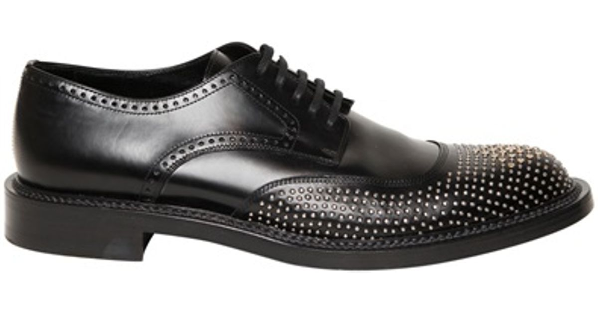 saint laurent studded shoes
