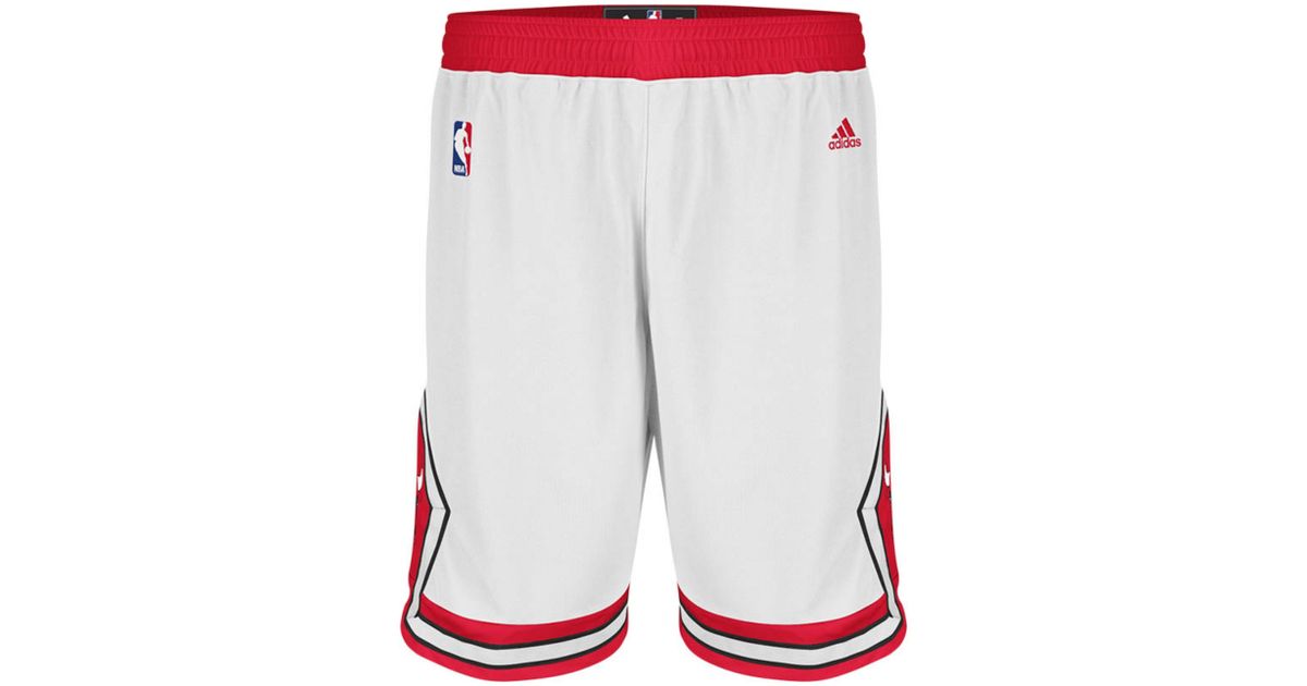 bulls white shorts
