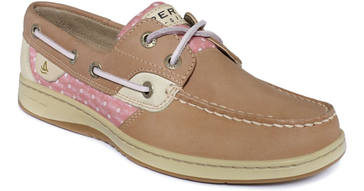 Sperry Top-Sider Womens Bluefish Boat Shoes in Brown - Lyst