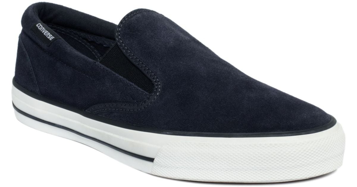 converse skidgrip navy