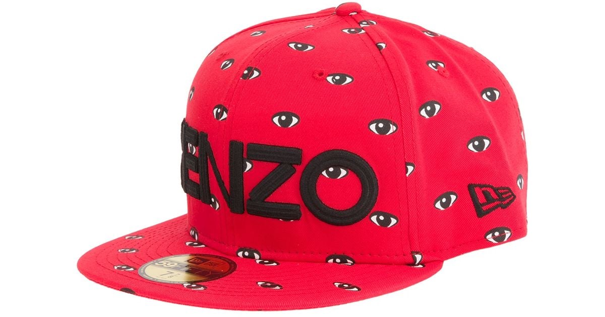 kenzo hat red