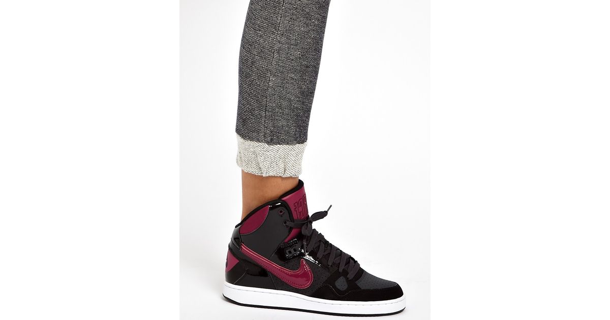 nike son of force all black