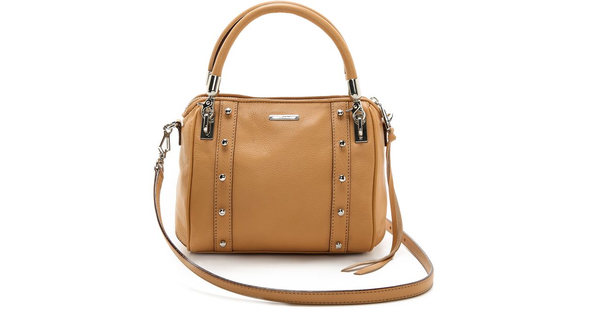 Lyst - Rebecca Minkoff Amorous Satchel Biscuit in Natural