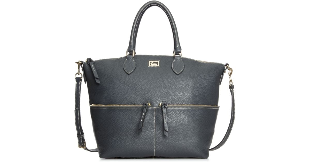 Dooney and bourke large shop pocket satchel