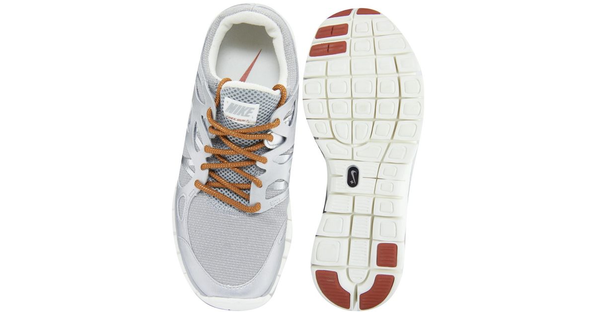nike free Free Run   2 Zilver