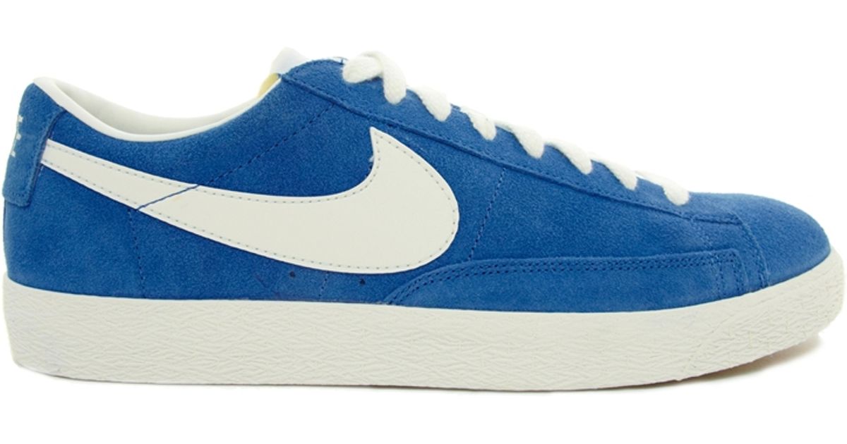 blue nike blazers