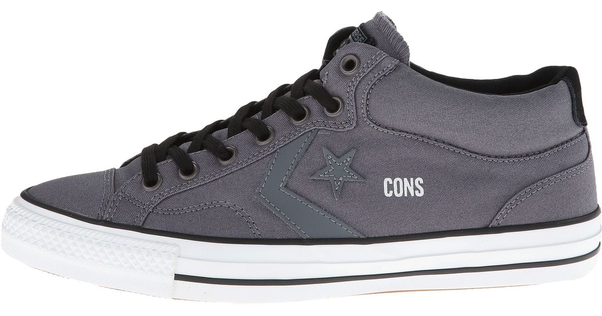 Converse Star Player Pro Mid in Gray for Men - Lyst