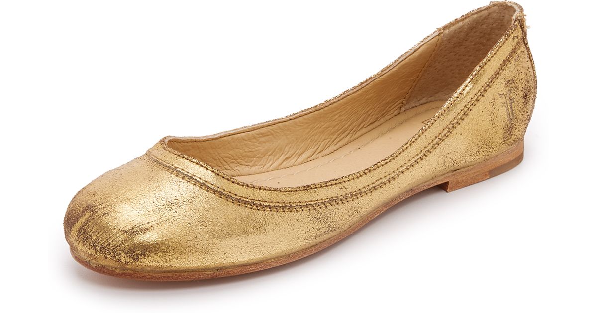 frye carson flats sale