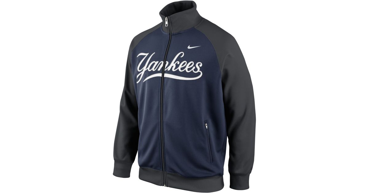 new york yankees nike track jacket