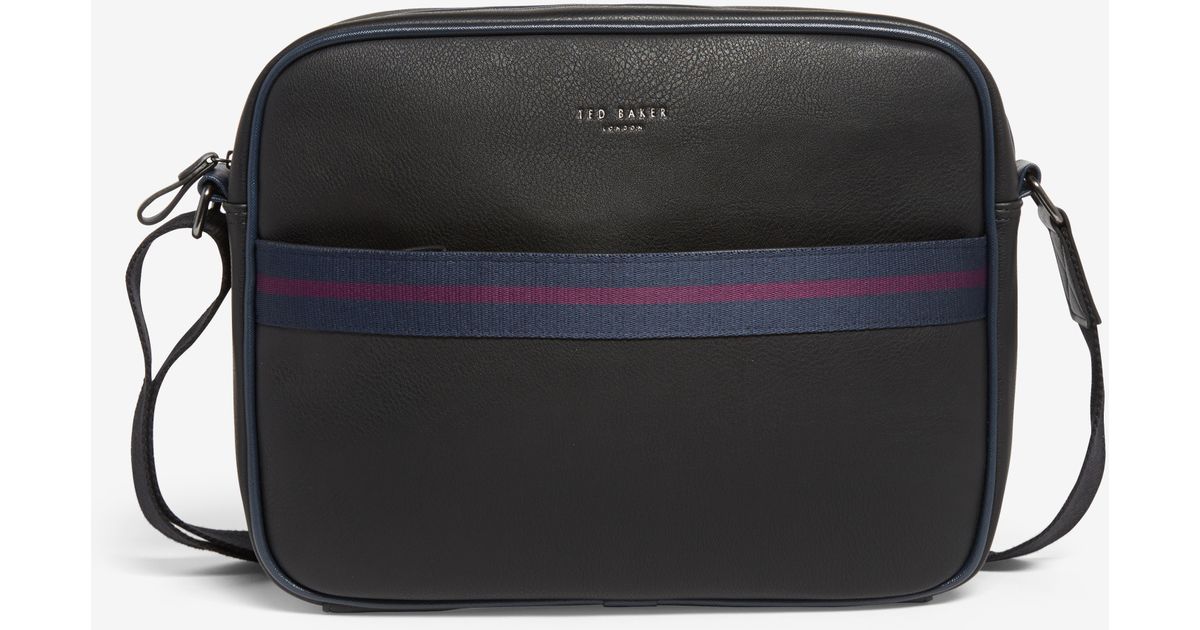 ted baker oxbridge webbing messenger bag