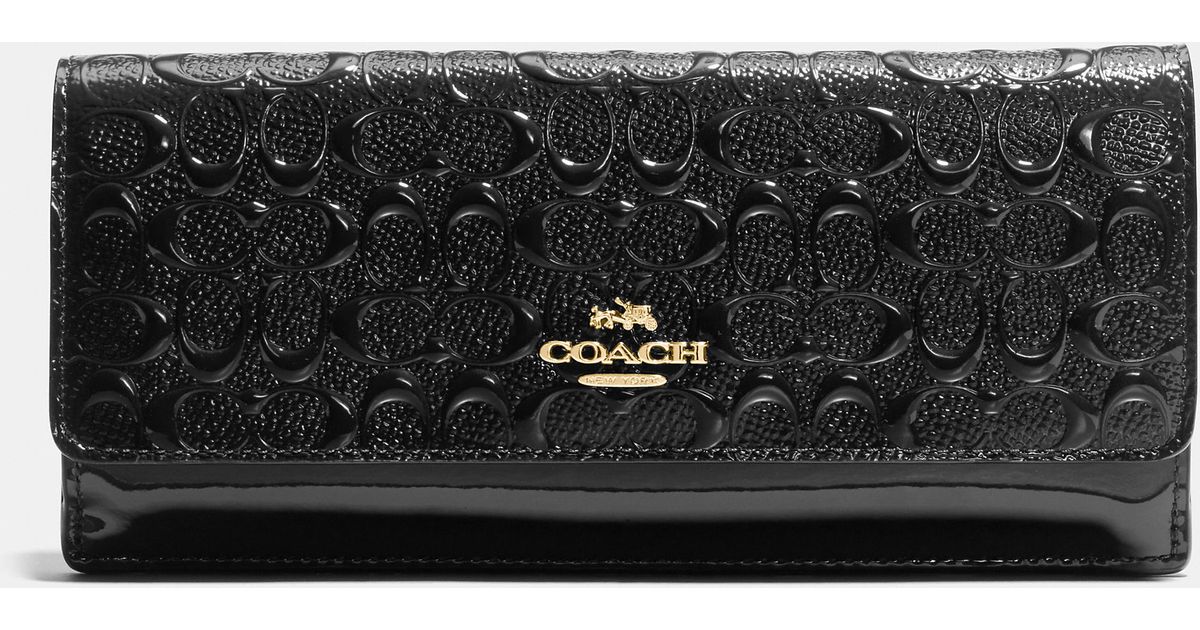 patent leather coach